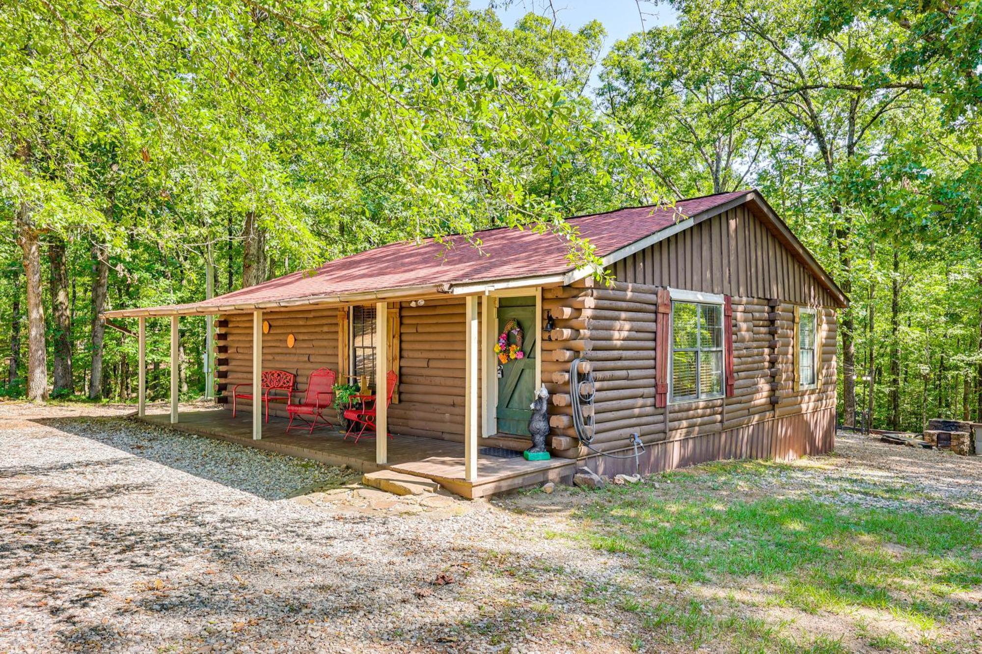 Arkansas Log Cabin Rental Near Lake Greeson! Mount Moriah Exterior photo