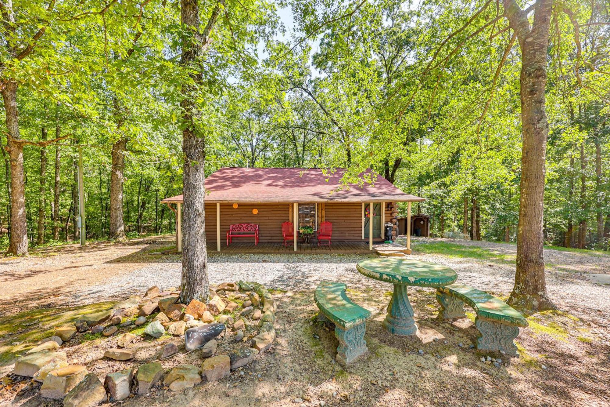 Arkansas Log Cabin Rental Near Lake Greeson! Mount Moriah Exterior photo