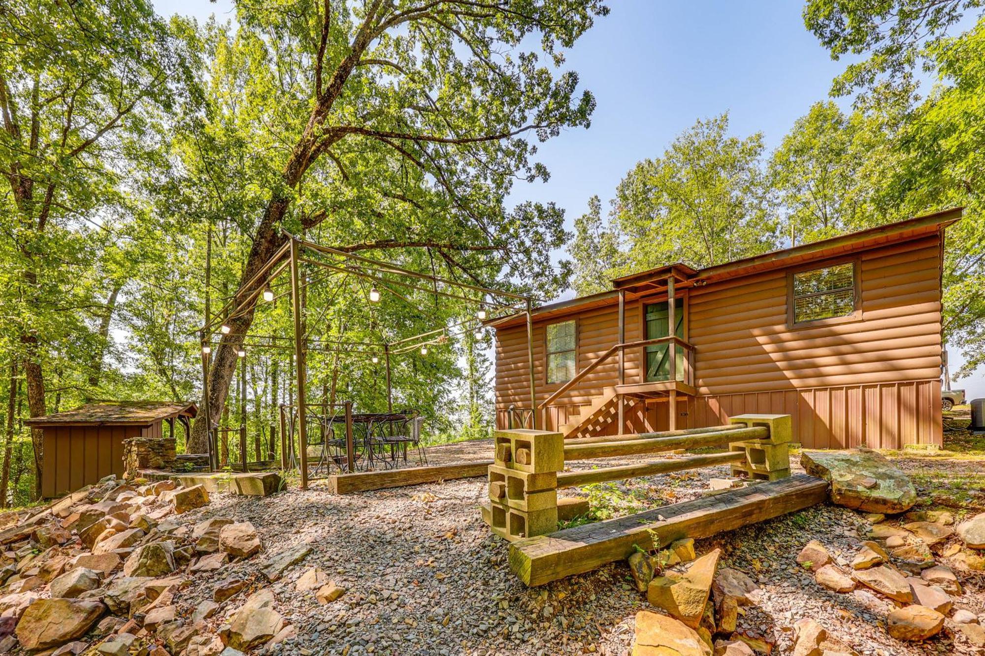 Arkansas Log Cabin Rental Near Lake Greeson! Mount Moriah Exterior photo