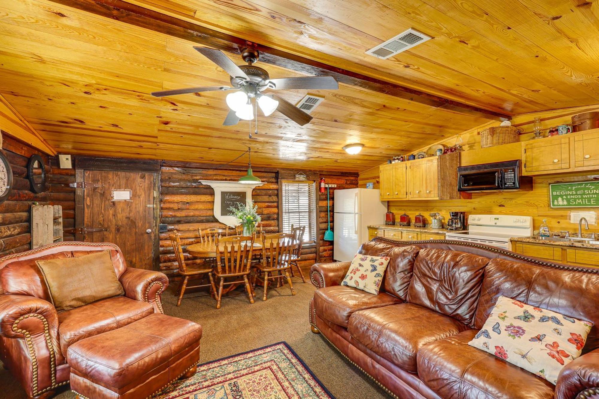 Arkansas Log Cabin Rental Near Lake Greeson! Mount Moriah Exterior photo